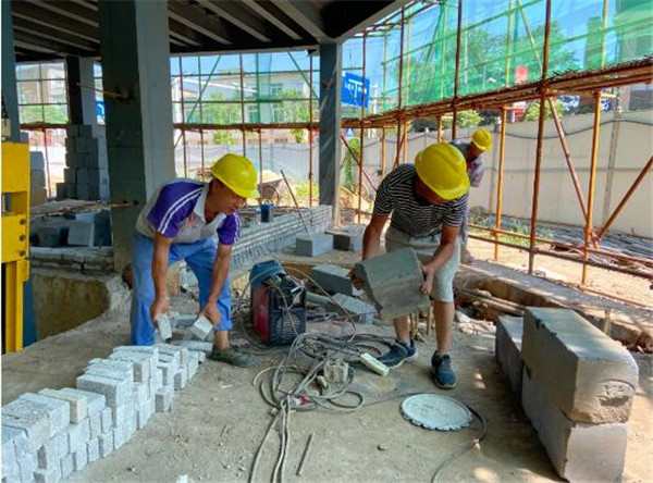 景德鎮(zhèn)新安路南側(cè)新建智能停車場預計年底完工