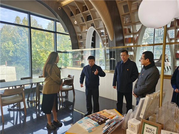 市國資委黨委書記、主任朱平生到市古鎮(zhèn)商旅文公司調研